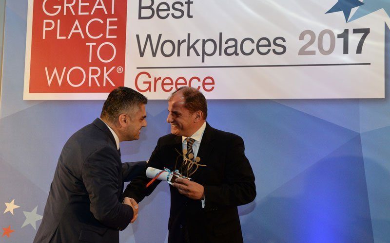 Βράβευση Best Workplaces για την KOUVIDIS