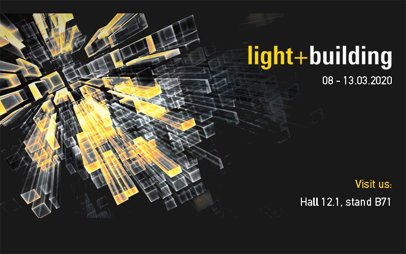 H KOUVIDIS για 5η συνεχή χρονιά στην Light + Building 2020!