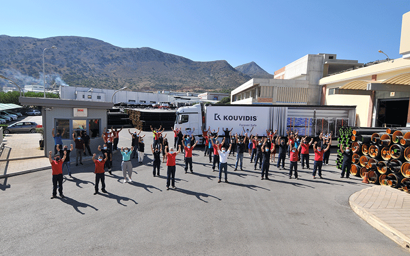 1000 ημέρες χωρίς εργατικό ατύχημα