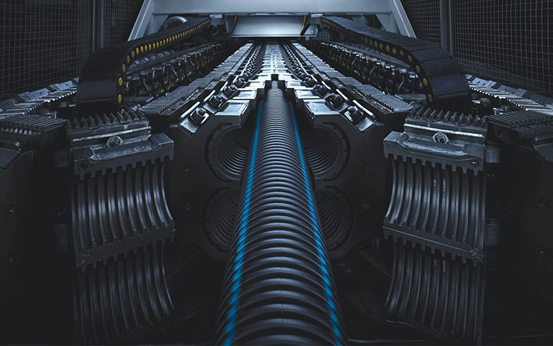 Επέκταση της χρωματικής σήμανσης στους σωλήνες αποστράγγισης GEODRAIN®