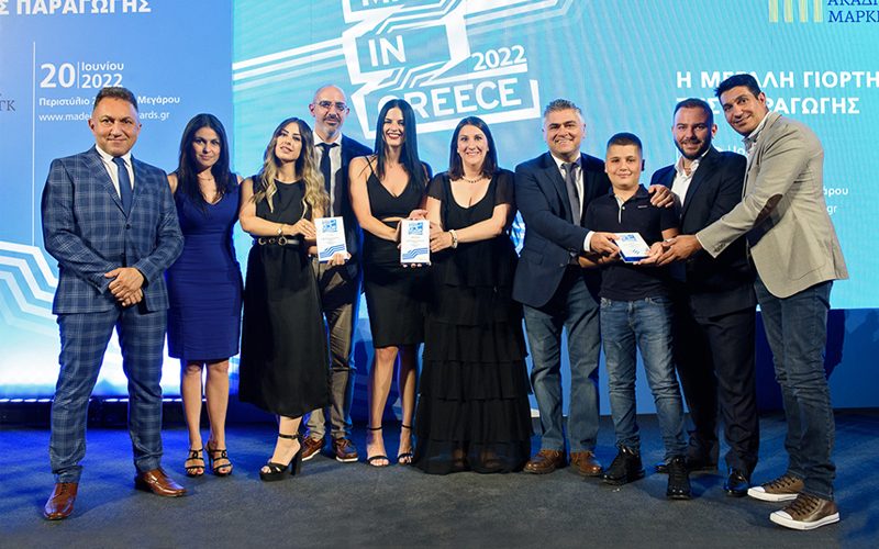 Τριπλή διάκριση στα “Made in Greece Awards 2022” για τους πολυστρωματικούς σωλήνες KOUVIDIS